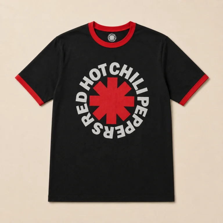 Red Hot Chili Peppers Classic Asterisk Ringer T-Shirt