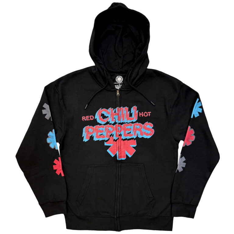 Red Hot Chili Peppers Shock Logo Zip Hoodie