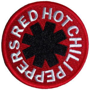 Red Hot Chili Peppers Asterisk Red Red Patch