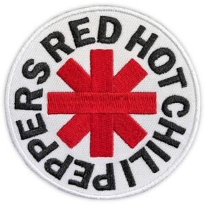 Red Hot Chili Peppers Asterisk White Patch