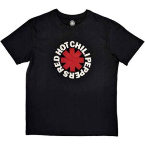 Red Hot Chili Peppers Classic Asterisk Black T-Shirt