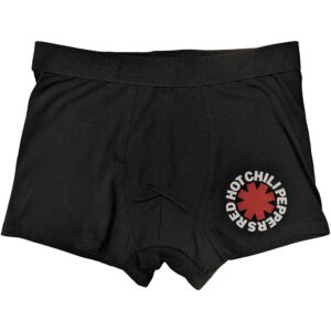 Red Hot Chili Peppers Classic Asterisk Black Unisex Boxers