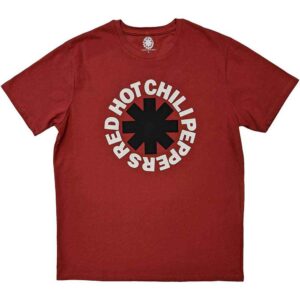 Red Hot Chili Peppers Classic Asterisk Red T-Shirt