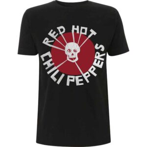 Red Hot Chili Peppers Flea Skull Black T-Shirt