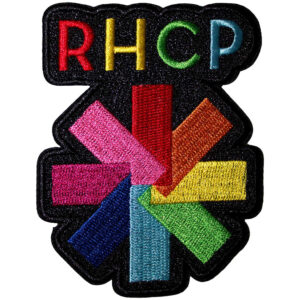 Red Hot Chili Peppers Rainbow Asterisk Patch