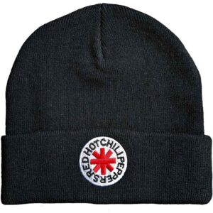 Red Hot Chili Peppers Unisex Classic Asterisk Black Beanie Hat
