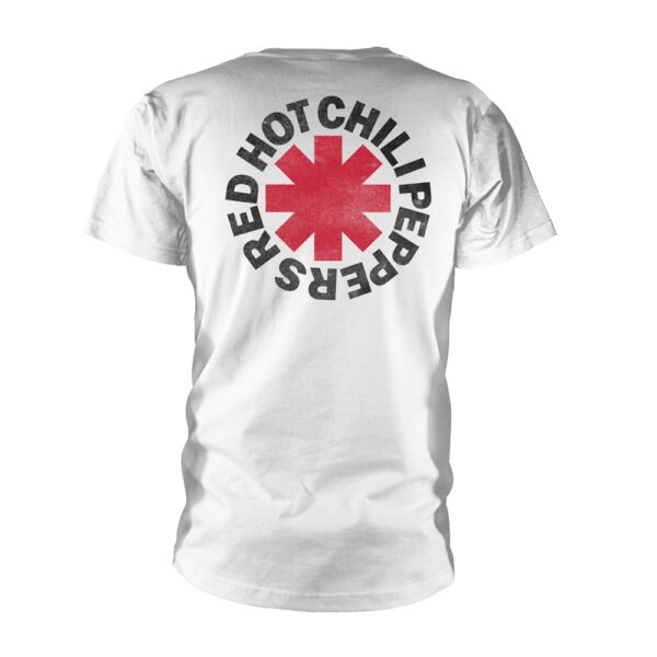 Red Hot Chili Peppers - Worn Asterisk T-Shirt (Front / Back Print) - Image 2