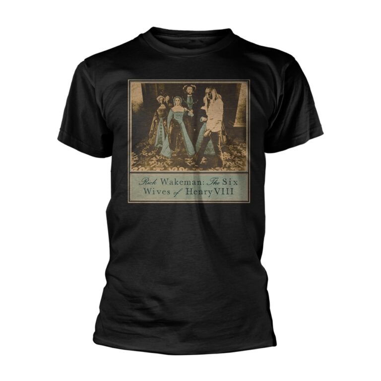 Rick Wakeman – The Six Wives Of Henry Viii Front / Back Print T-Shirt