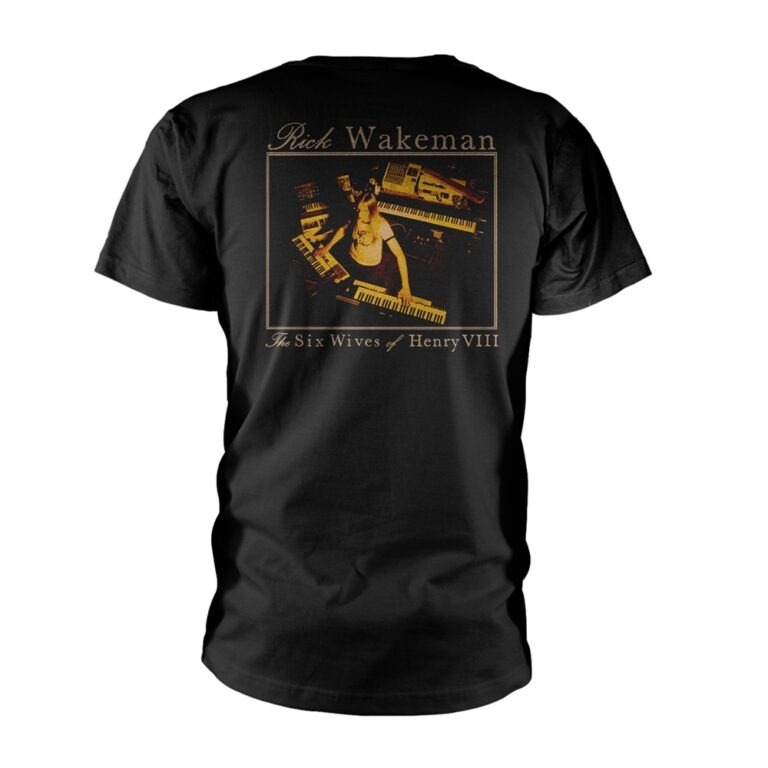 Rick Wakeman – The Six Wives Of Henry Viii Front / Back Print T-Shirt