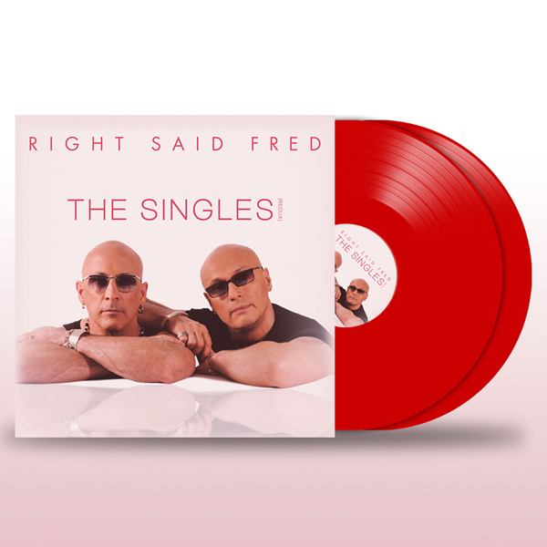 Right Said Fred – THE SINGLES (RED VINYL 2LP) Vinyl Double Album