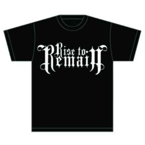 Rise To Remain Logo Black T-Shirt