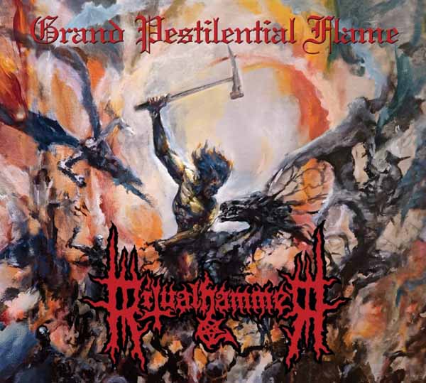 RITUALHAMMER – GRAND PESTILENTIAL FLAME (RED VINYL) Vinyl LP