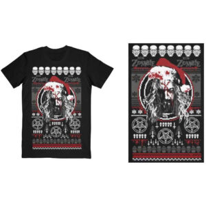 Rob Zombie Bloody Santa Black T-Shirt