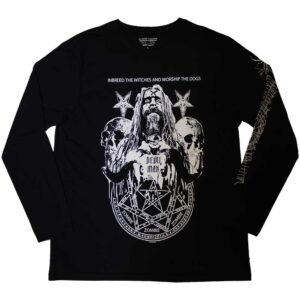 Rob Zombie Devil Man Black Sleeve Print Long Sleeve T-Shirt