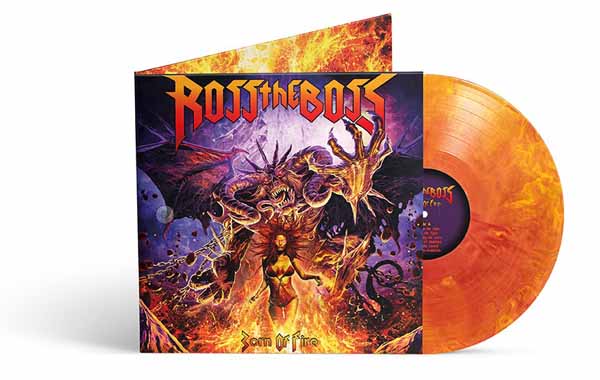 Ross The Boss – BORN OF FIRE (MARBLE/YELLOW/RED/WHITE VINYL) Vinyl LP