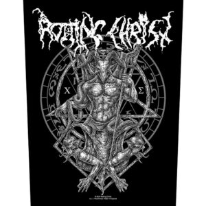 Rotting Christ Hellenic Black Metal Back Patch