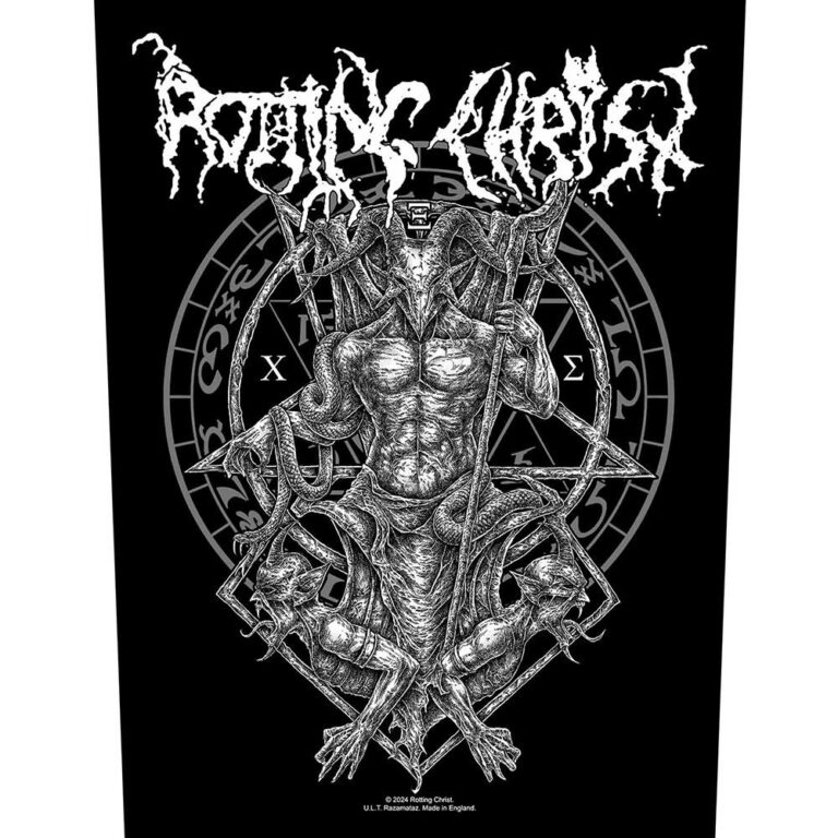 Rotting Christ Hellenic Black Metal Back Patch