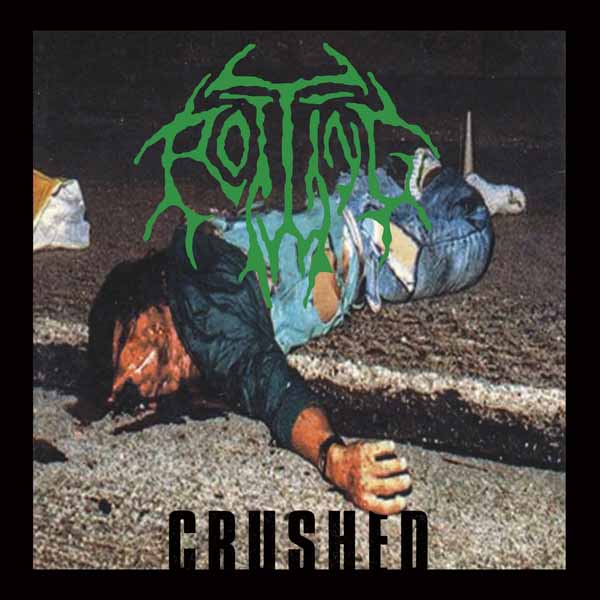 rotting – CRUSHED (CLOUDY GREEN VINYL W/ OBI STRIP) Vinyl LP
