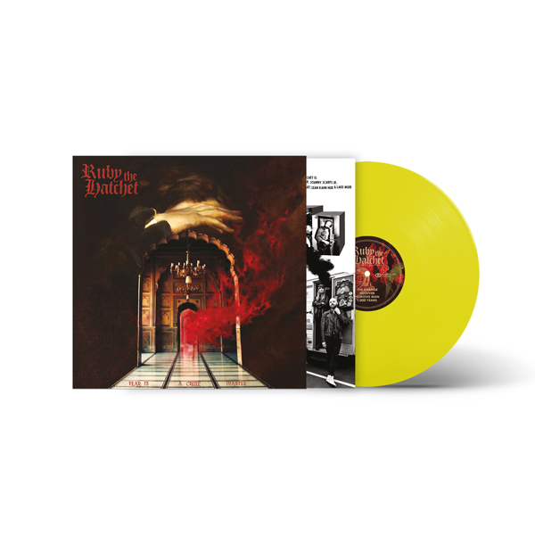 Ruby the Hatchet – FEAR IS A CRUEL MASTER (YELLOW VINYL) Vinyl LP