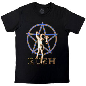 Rush Starman Glow Black T-Shirt