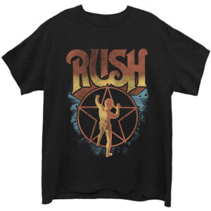Rush Starman Black T-Shirt