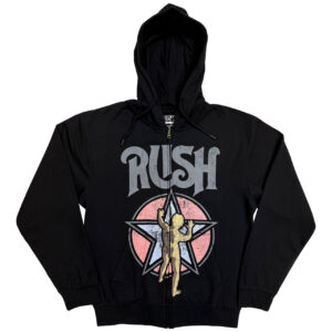 Rush Starman Black Zip Hoodie