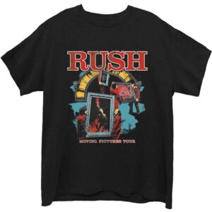 Rush Moving Pictures Black T-Shirt