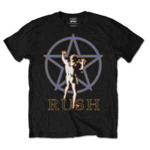 Rush Starman Glow Black T-Shirt