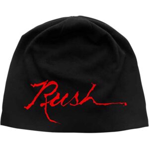 Rush Unisex Logo Black Beanie Hat