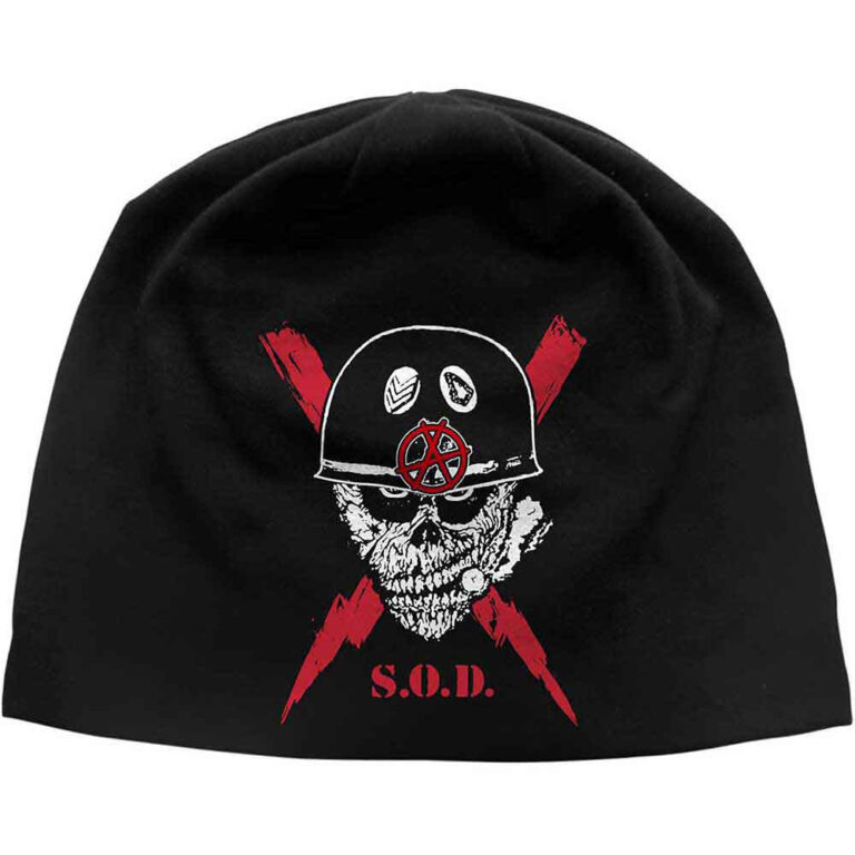 Stormtroopers of Death Scrawled Lightning JD Print Beanie Hat