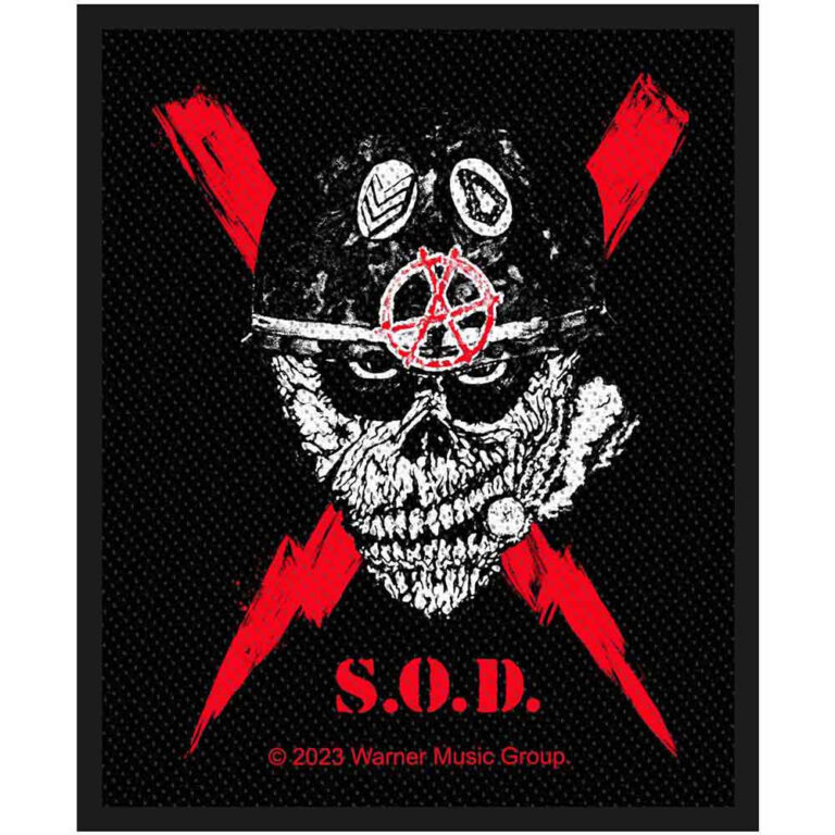 Stormtroopers of Death Scrawled Lightning Patch