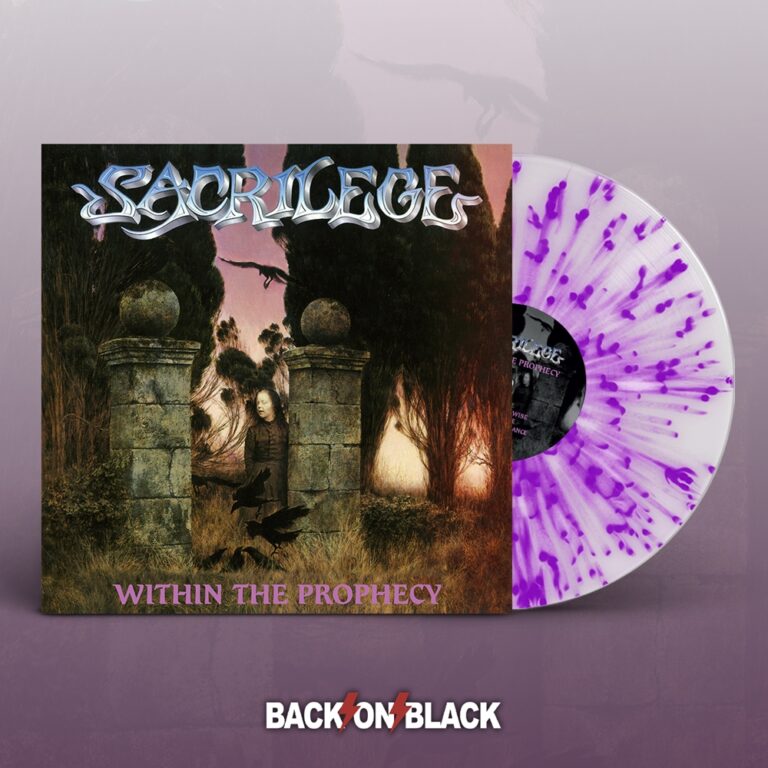 Sacrilege – WITHIN THE PROPHECY (CLEAR W/ PURPLE SPLATTER VINYL 2LP) Vinyl Double Album