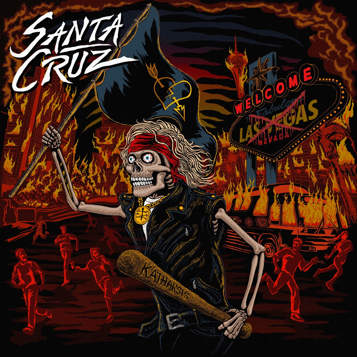 Santa Cruz – KATHARSIS (EUROPEAN EXCLUSIVE NEON VIOLET VINYL) Vinyl LP
