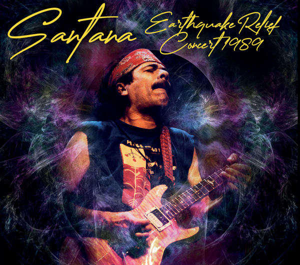 Santana – EARTHQUAKE RELIEF CONCERT 1989 (2CD) Compact Disc Double