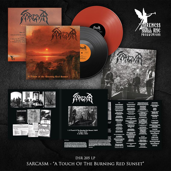 Sarcasm – A TOUCH OF THE BURNING RED SUNSET (BLACK VINYL) Vinyl LP