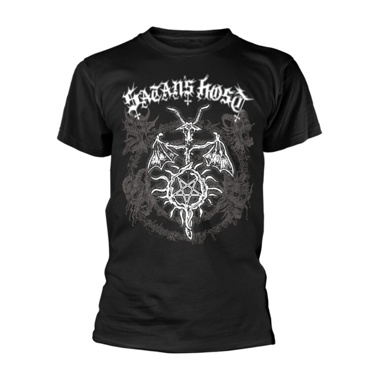 Satan’s Host – Celebration (white) Front / Back Print T-Shirt