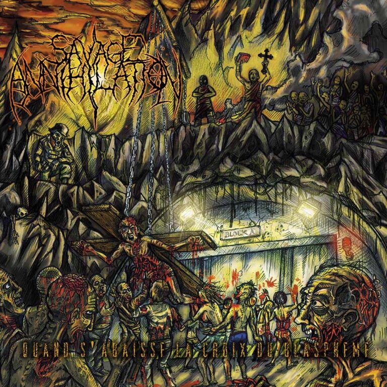 Savage Annihilation – QUAND S’ABAISSE LA CROIX DU BLASPHEME (LTD.DIGI) Compact Disc Digi