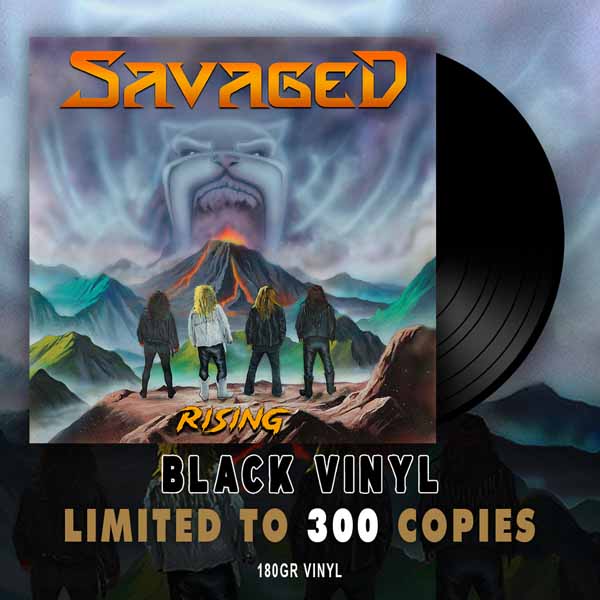 Savaged – RISING Vinyl LP