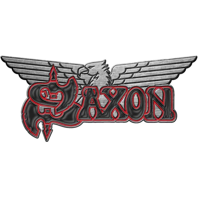 Saxon Logo/Eagle Pin Badge