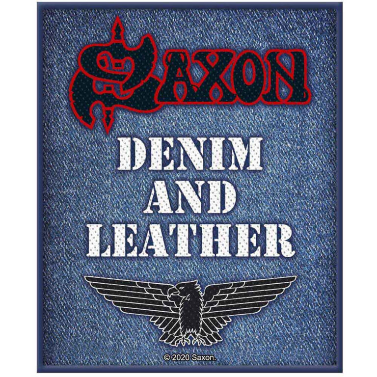 Saxon Denim & Leather Patch