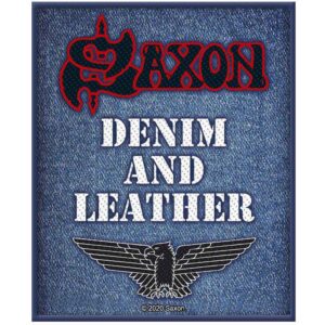 Saxon Denim & Leather Patch