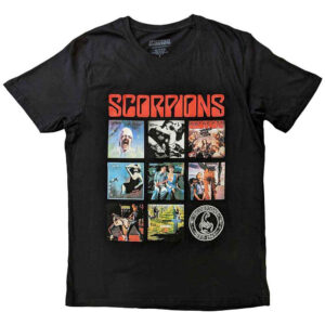 Scorpions Remastered Black T-Shirt