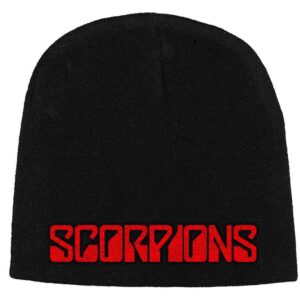 Scorpions Unisex Logo Black Beanie Hat