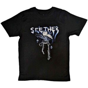 Seether Dead Butterfly Black T-Shirt