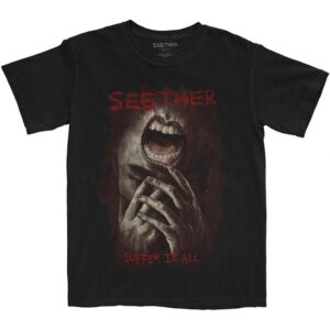 Seether Suffer It All Black T-Shirt