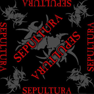 Sepultura Logo Black Bandana