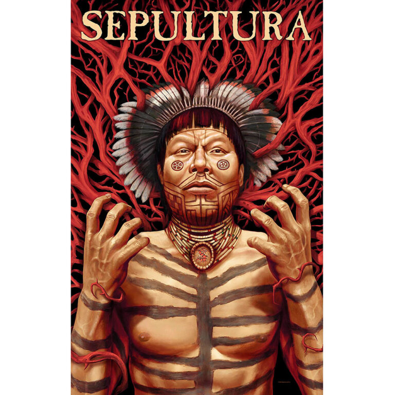 Sepultura Roots Textile Poster