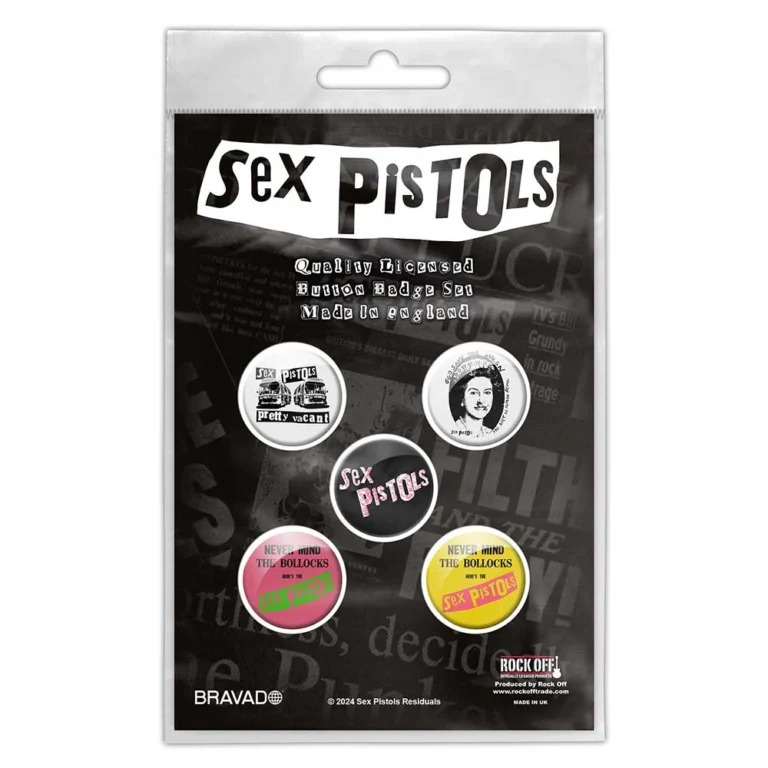 The Sex Pistols Never Mind The B**** Badge Pack