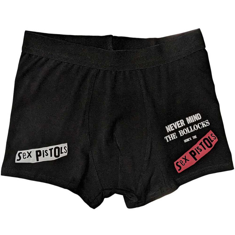 The Sex Pistols Never Mind the Bollocks Original Album Unisex Boxers