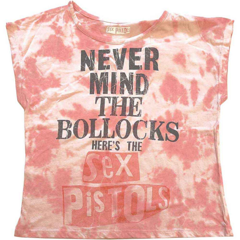 The Sex Pistols Never Mind the Bollocks Ladies Crop Top